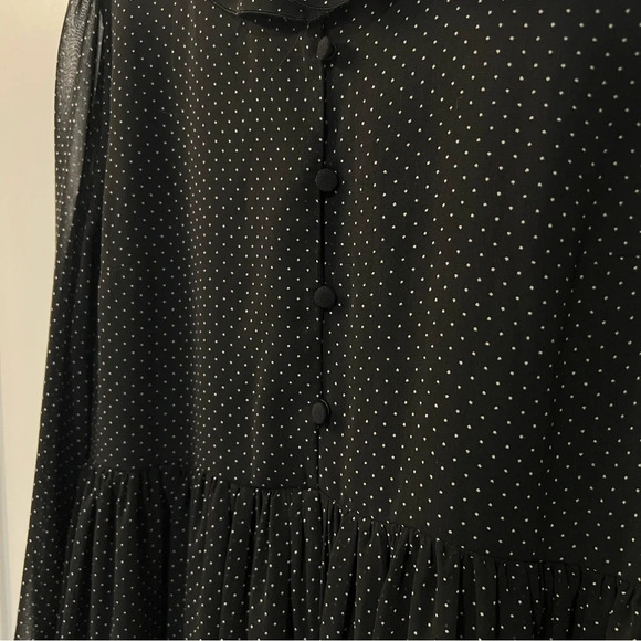 ZARA MICRO DOT MINI DRESS  SIZE S - Picture 10 of 11